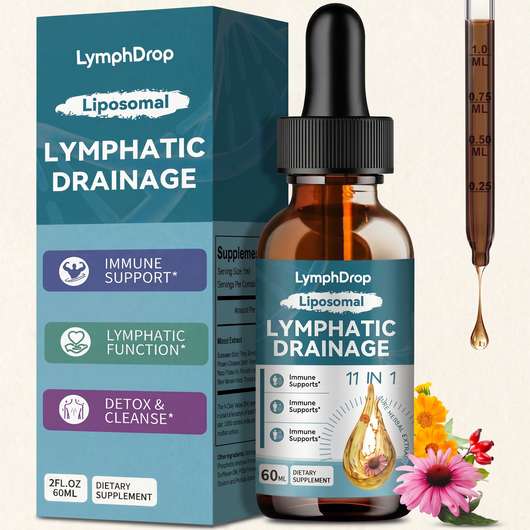 LymphDrop™ Liposomal Lymphatic Drainage Drops